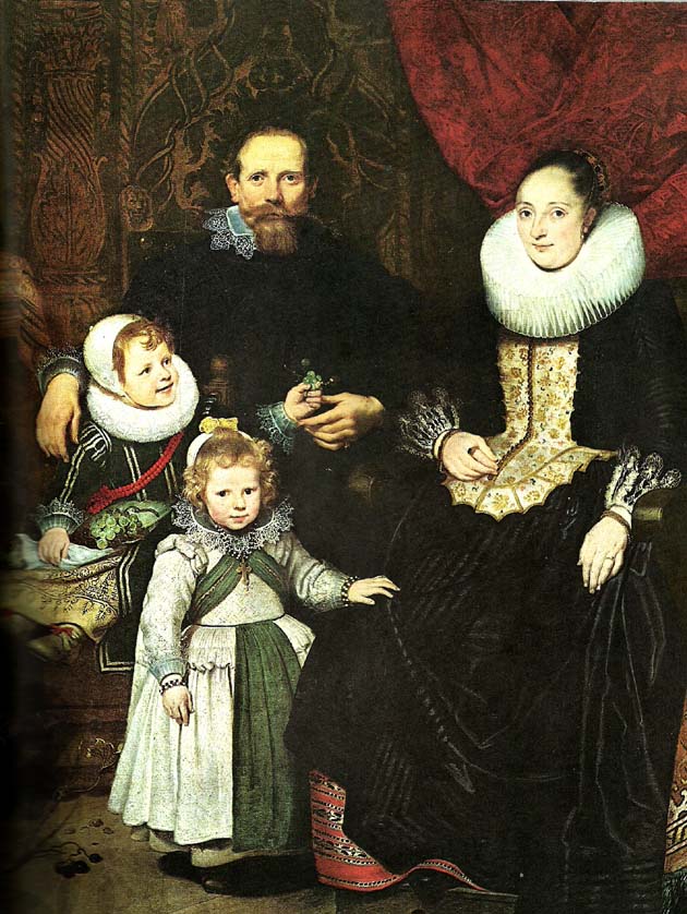 Cornelis de Vos the painter and his family